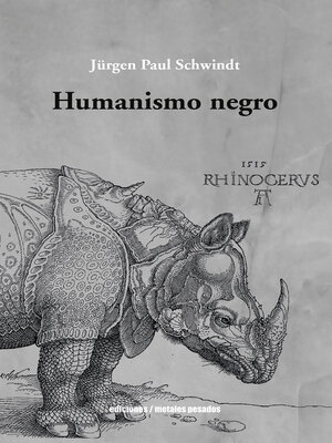 cover image of Humanismo negro